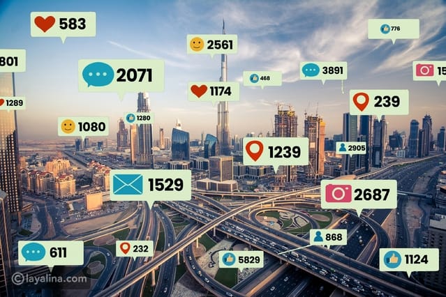 تقرير وسائل التواصل الاجتماعي في الإمارات 2024