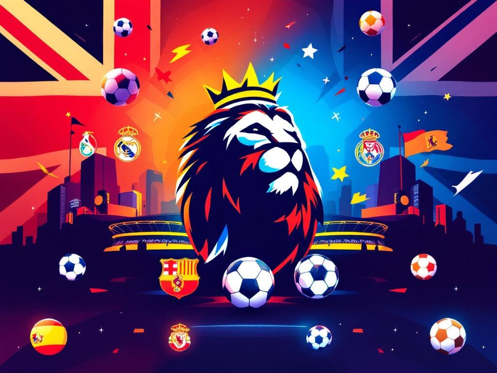 مقارنة إحصائية بين الدوري الإنجليزي الممتاز والدوري الإسباني