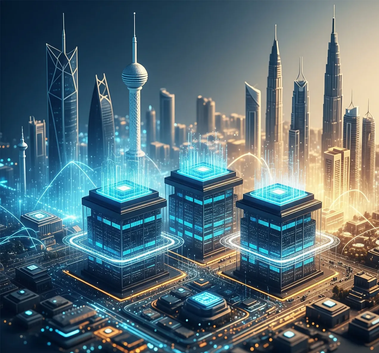 استثمارات السعودية والإمارات في الذكاء الاصطناعي 2025