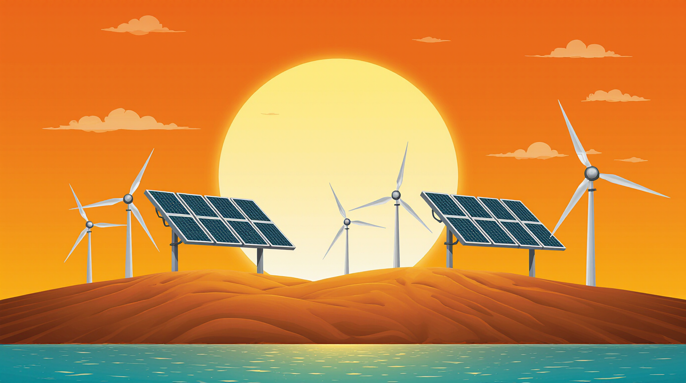 الدول الرائدة في الطاقة المتجددة 2025: قادة التحول الأخضر