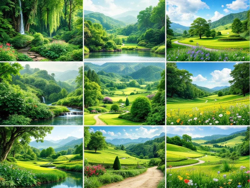 المساحات الخضراء في دول العالم 2025: شهقة حياة في عالم يتنفس إسمنتاً