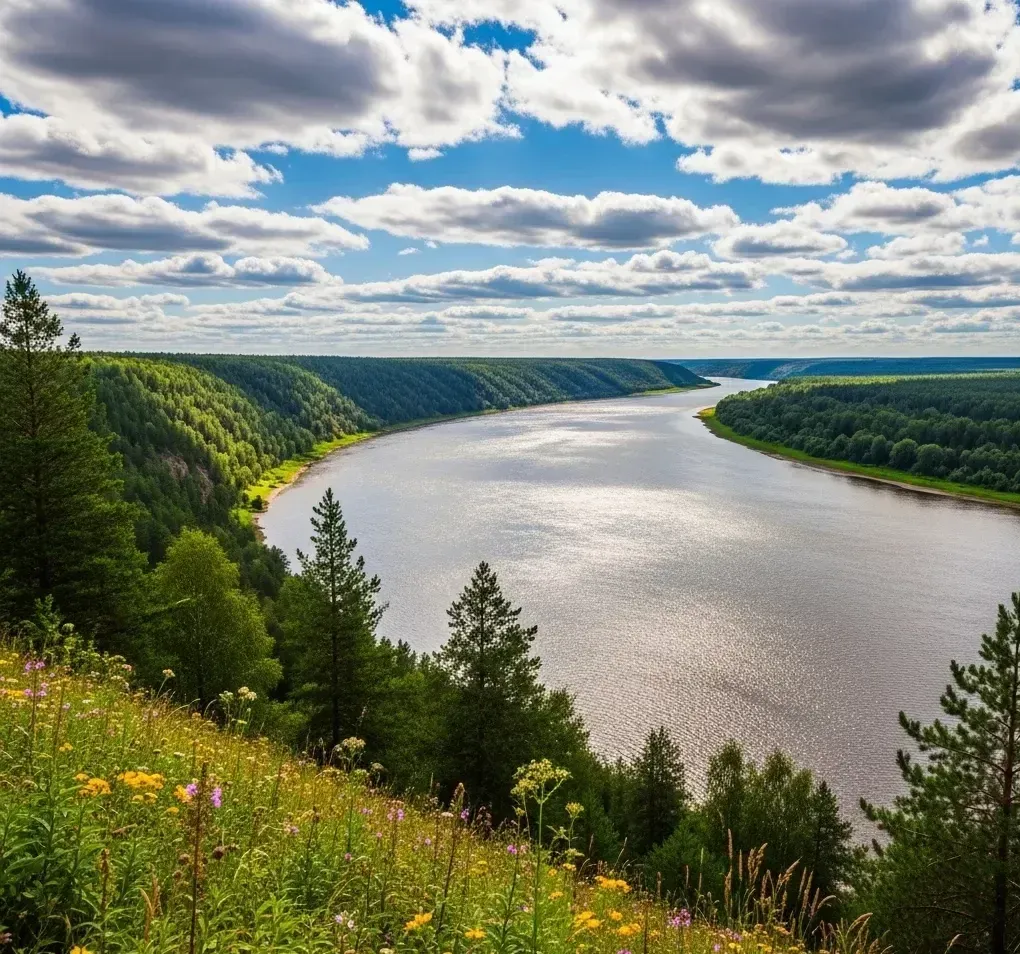 أطول الانهار في العالم