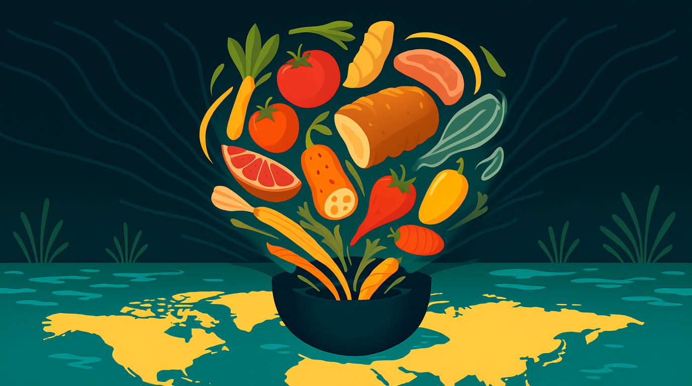 كم تُرمي من الطعام في سلة المهملات سنوياً؟