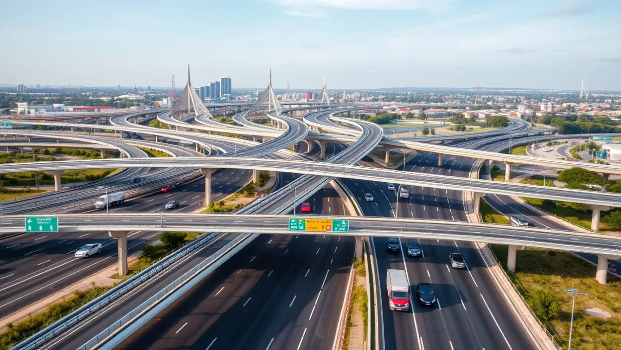 أكبر شبكات الطرق في العالم العربي 2025