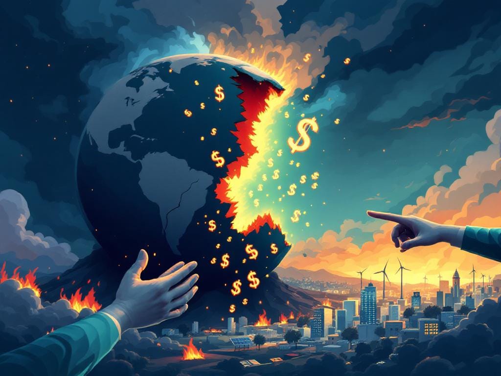 احصائيات خسائر التغير المناخي 2025