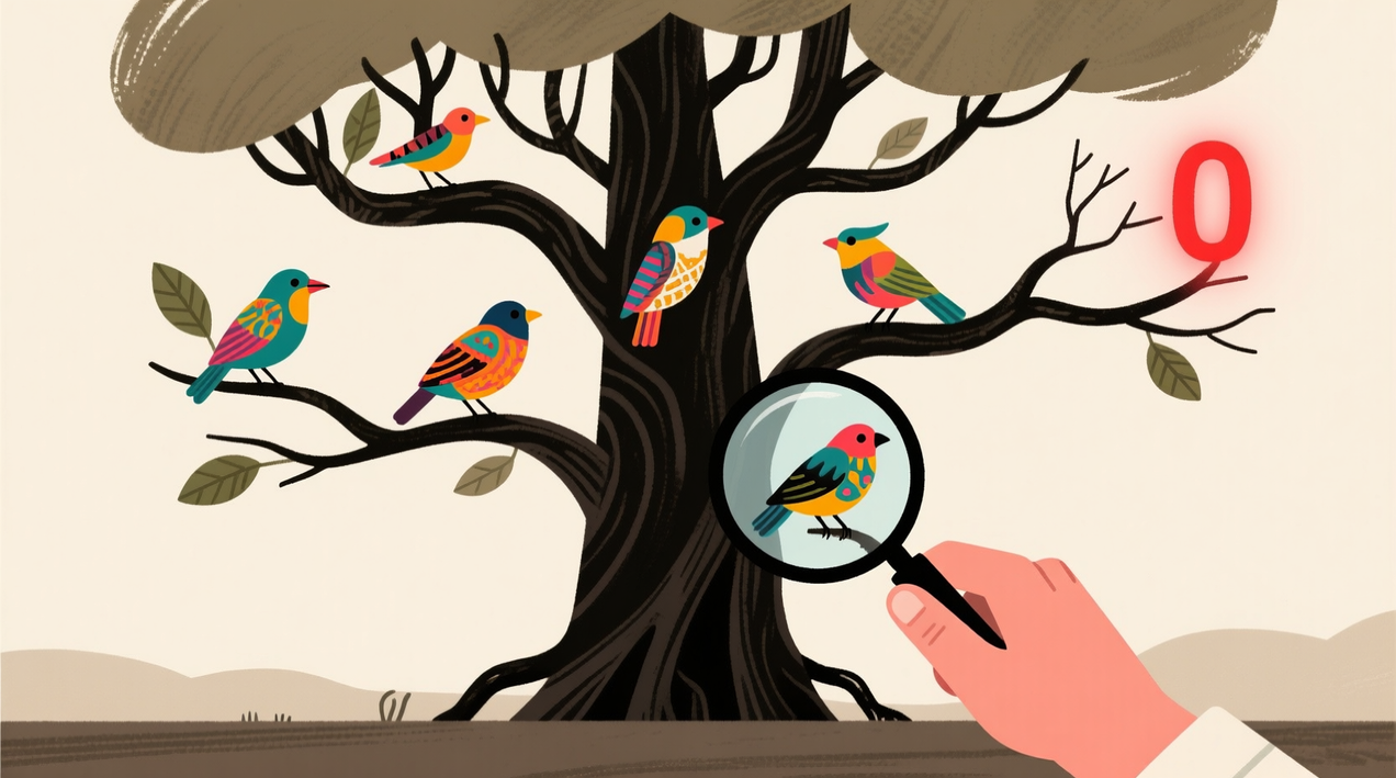 أندر الطيور في العالم 2025