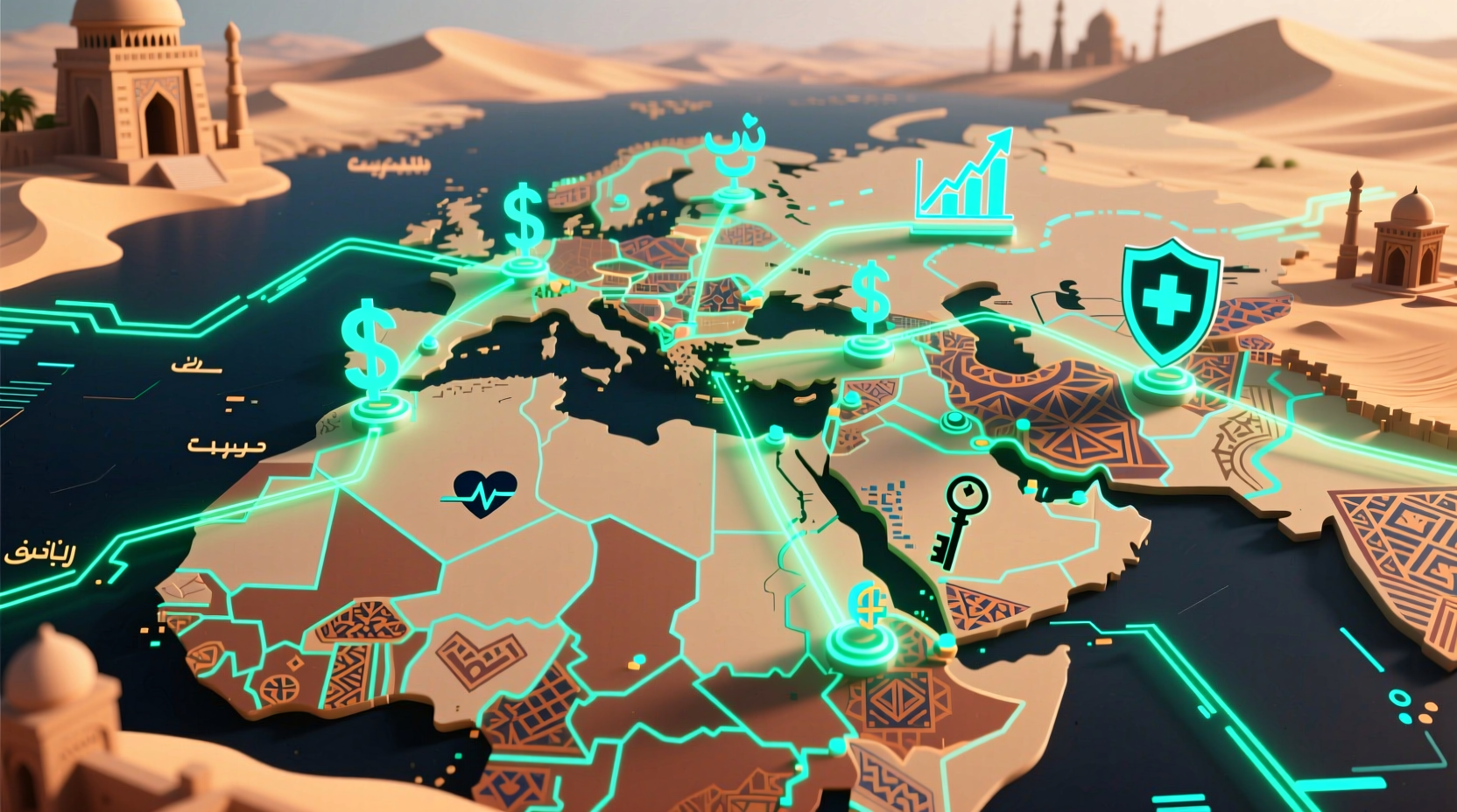 أرقام استخدام الذكاء الاصطناعي في الوطن العربي 2025