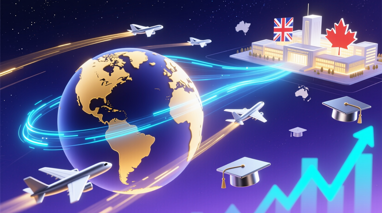 الدول الأكثر جذباً للطلاب الدوليين 2025