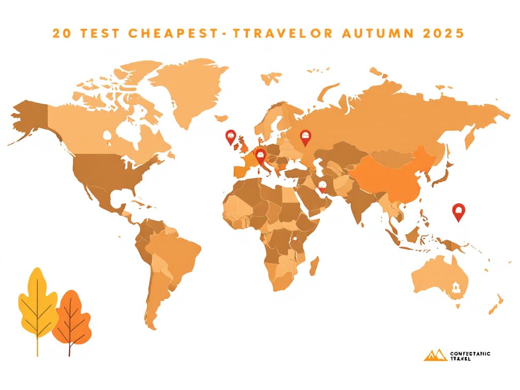 أرخص الدول للسياحة في خريف 2025