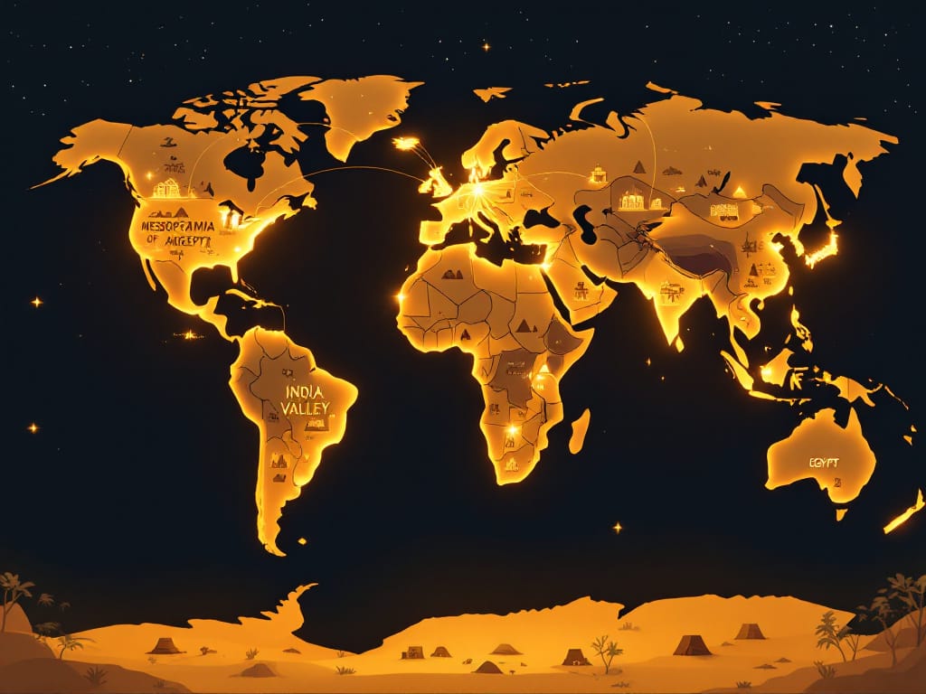 أقدم الحضارات عبر التاريخ