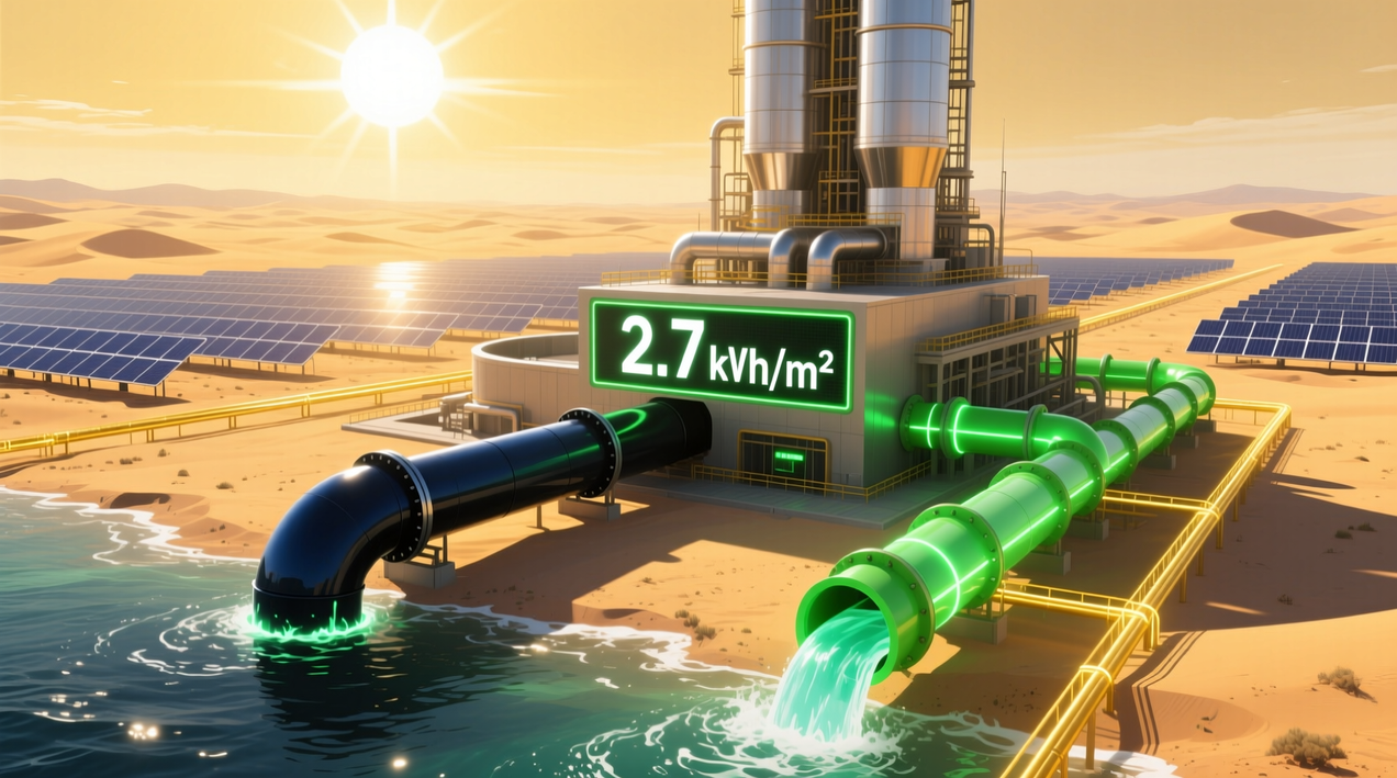 تكلفة القطرة الخضراء في مجلس التعاون الخليجي💧☀️