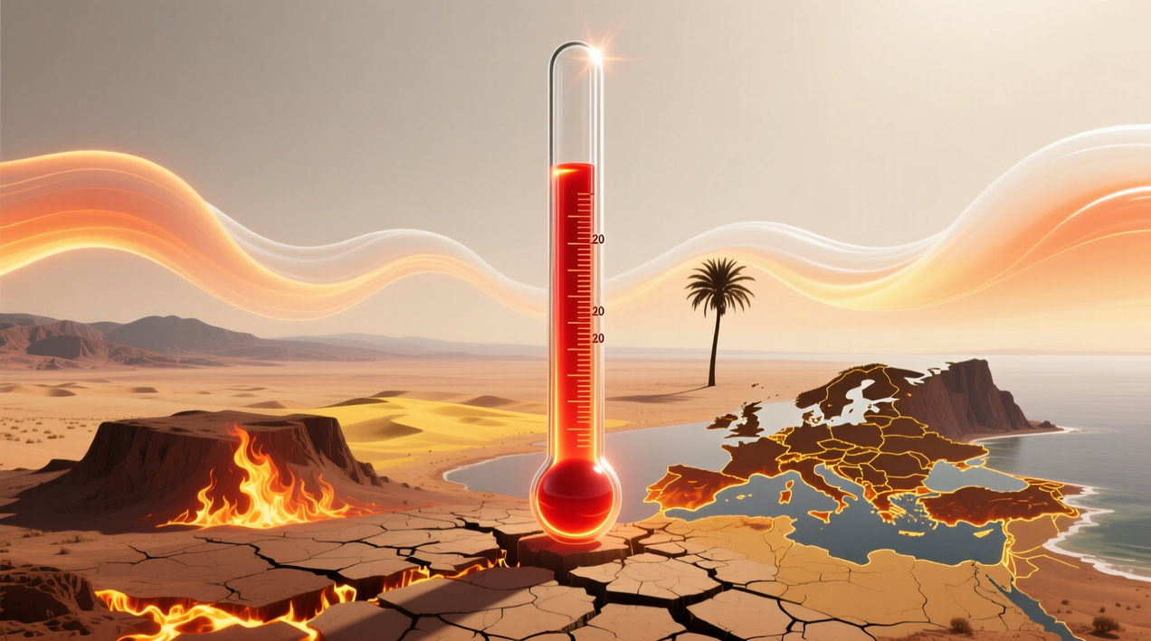 أعلى درجات الحرارة المسجلة عالمياً