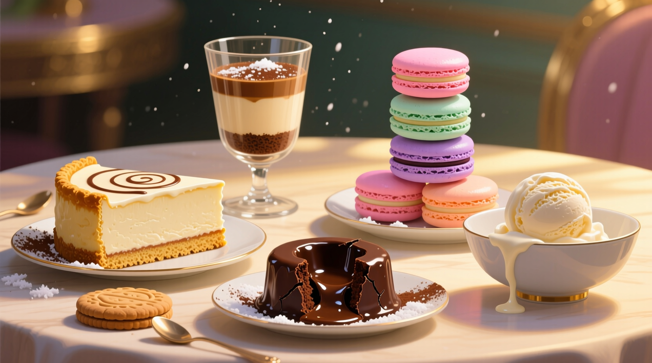 أشهر أطباق الحلوى حول العالم 2025