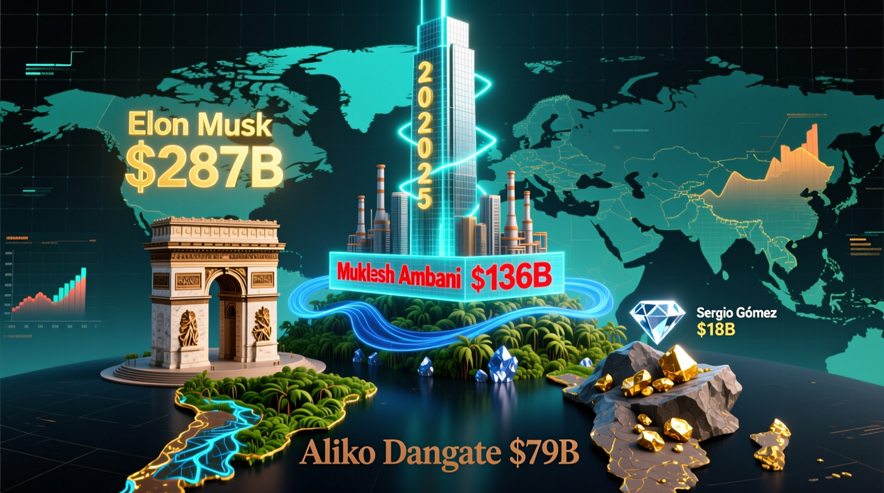 خريطة الثراء العالمية لعام 2025