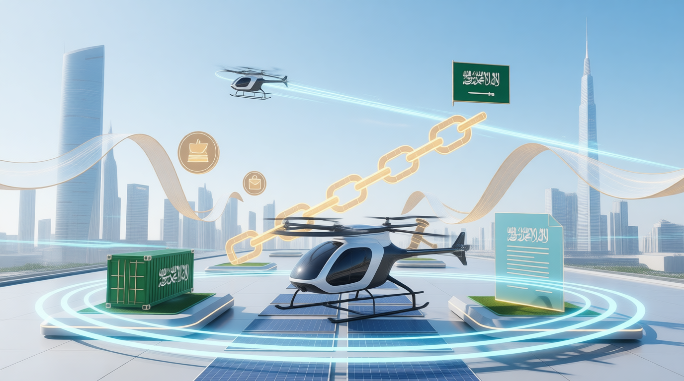 مستقبل النقل الجوي السريع بين مدن الخليج باستخدام الطائرات الكهربائية (2026)