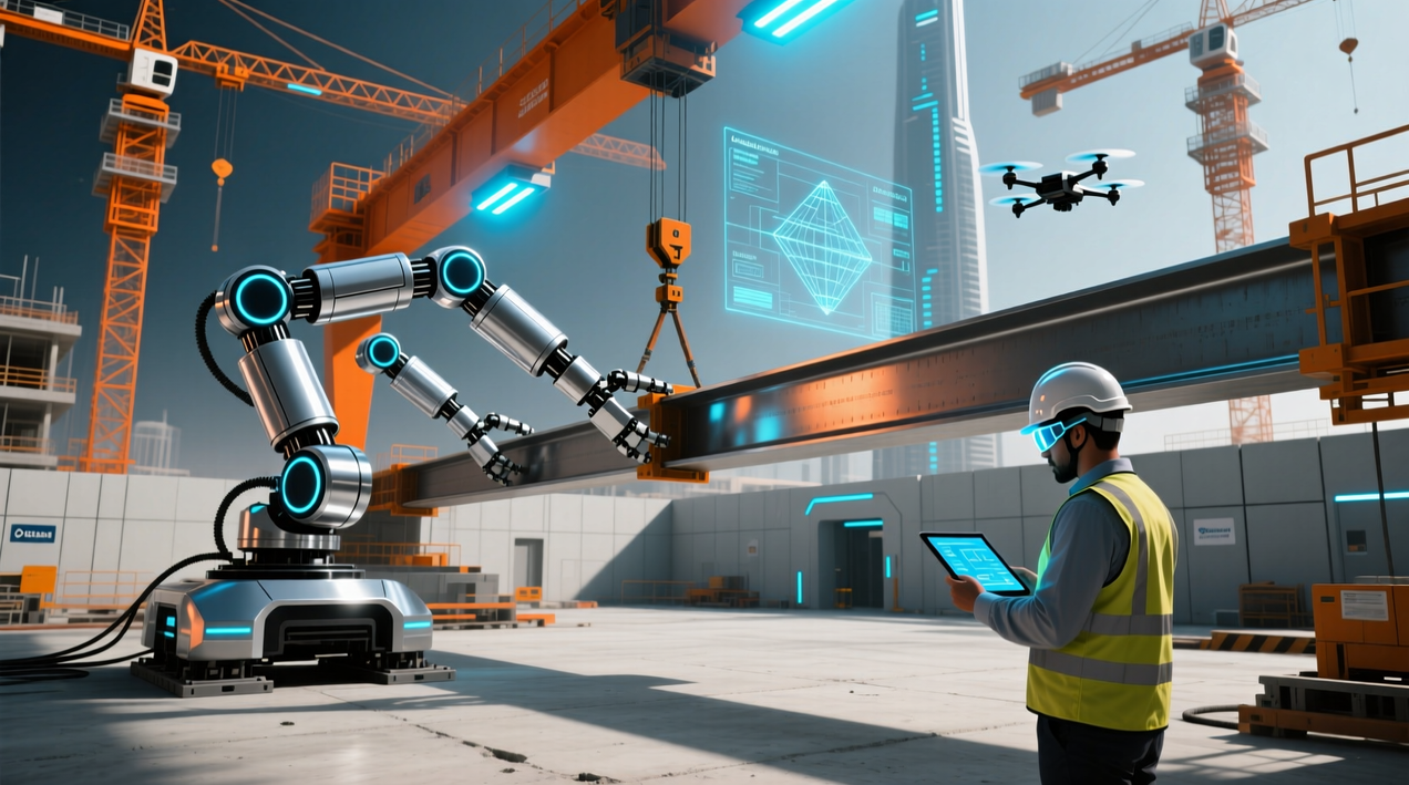 كيف تعيد الروبوتات تشكيل قطاع البناء والهندسة في الخليج (2025)