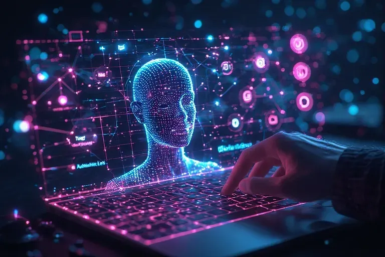 توقعات تطور أعداد المؤثرين الرقميين ونسبة التفاعل حسب المنصات في 2026