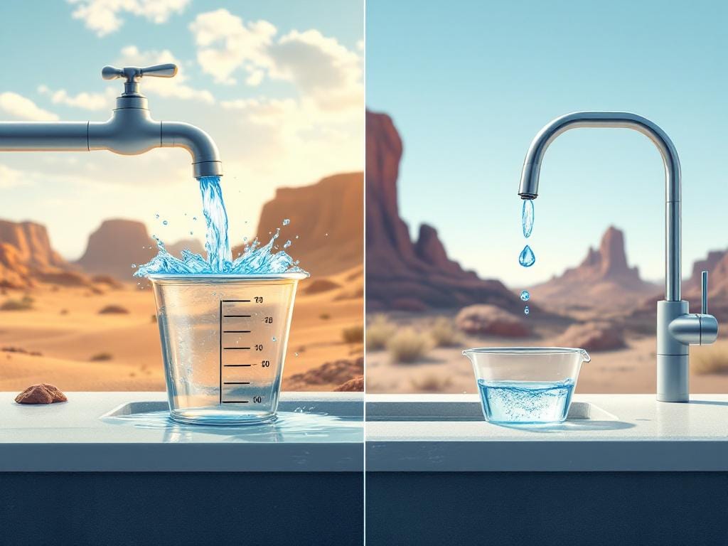 نسبة المياه المستهلكة للفرد في السعودية مقارنة بدول مشابهة في 2025