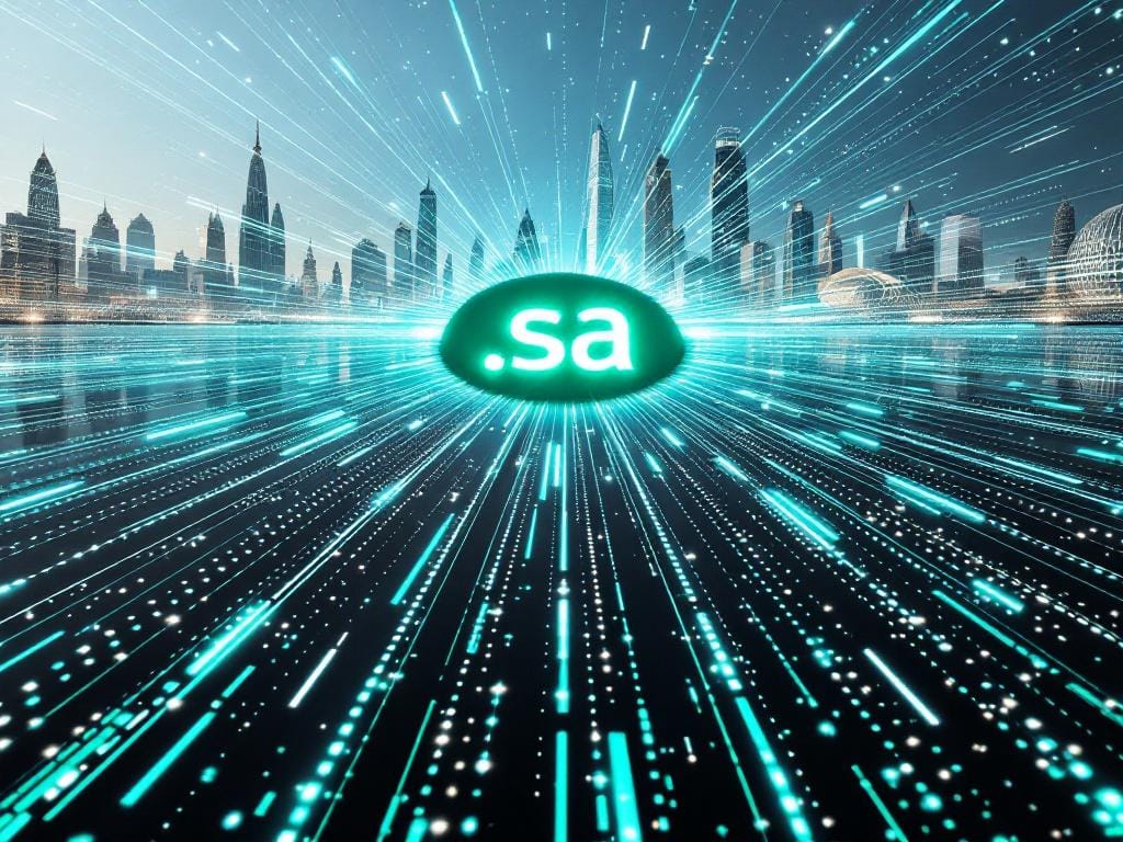 عدد المواقع الجديدة المسجلة في السعودية كل شهر