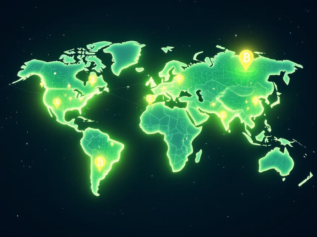 نسبة استخدام العملات الرقمية وأين ترتفع (2025)