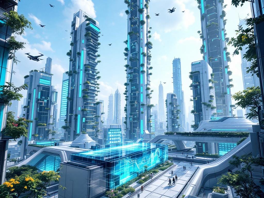 معدلات نمو  المدن الذكية حول العالم 2025