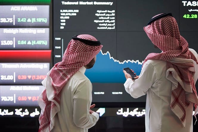 القيمة السوقية لبورصات الخليج ومصر بنهاية الربع الثاني