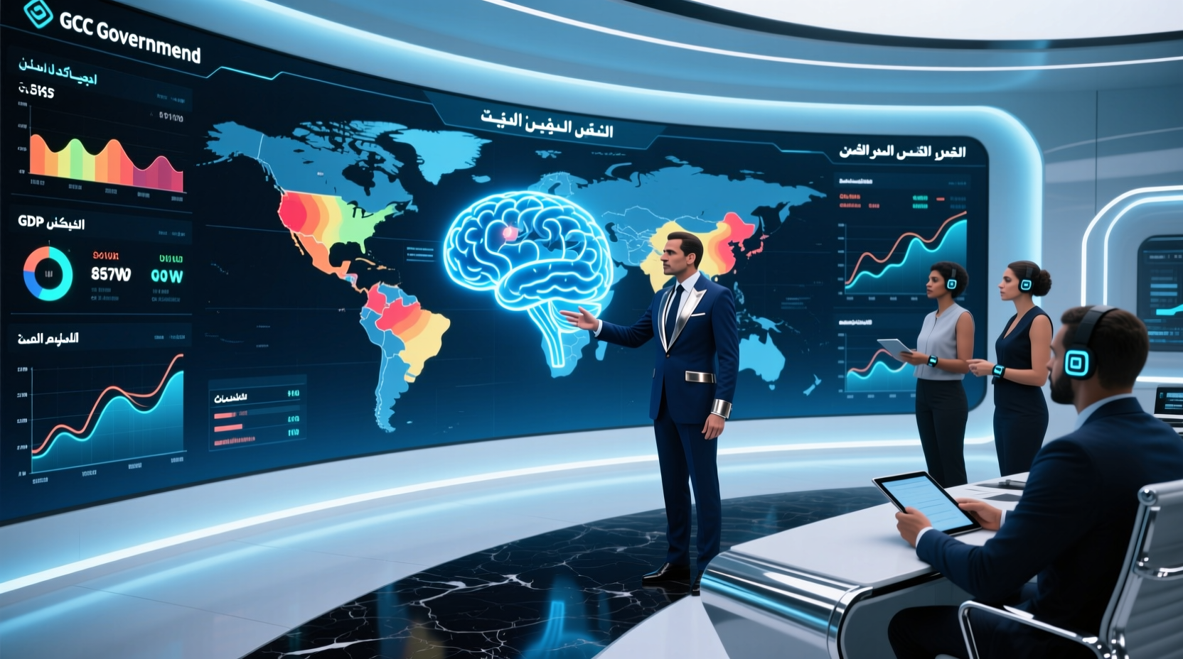 كيف يغير الذكاء الاصطناعي طريقة اتخاذ القرار في المؤسسات الحكومية الخليجية