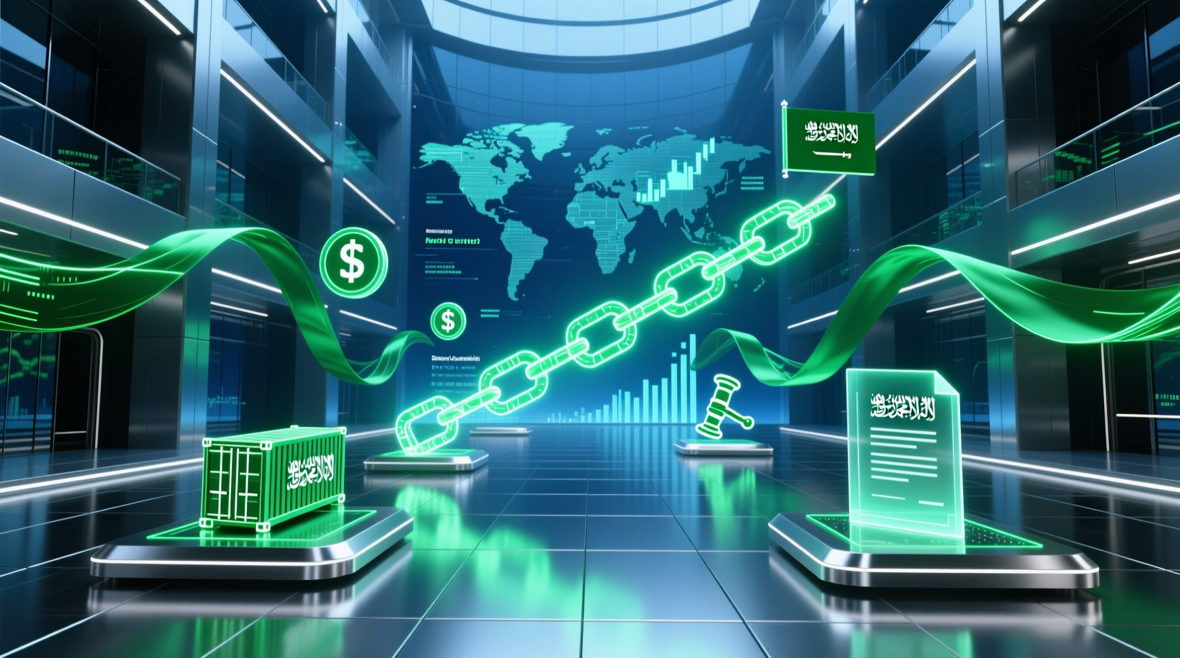 توسع مراكز التشفير والبلوكتشين في السعودية ودورها في الاقتصاد القادم