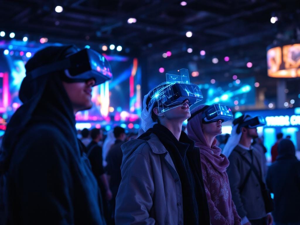 تحليل ازدهار استخدام الواقع الافتراضي في الفعاليات السعودية 2025