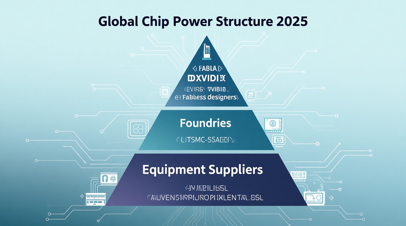 أكبر مصنعي أشباه الموصلات ومحور القوة التكنولوجية في 2025
