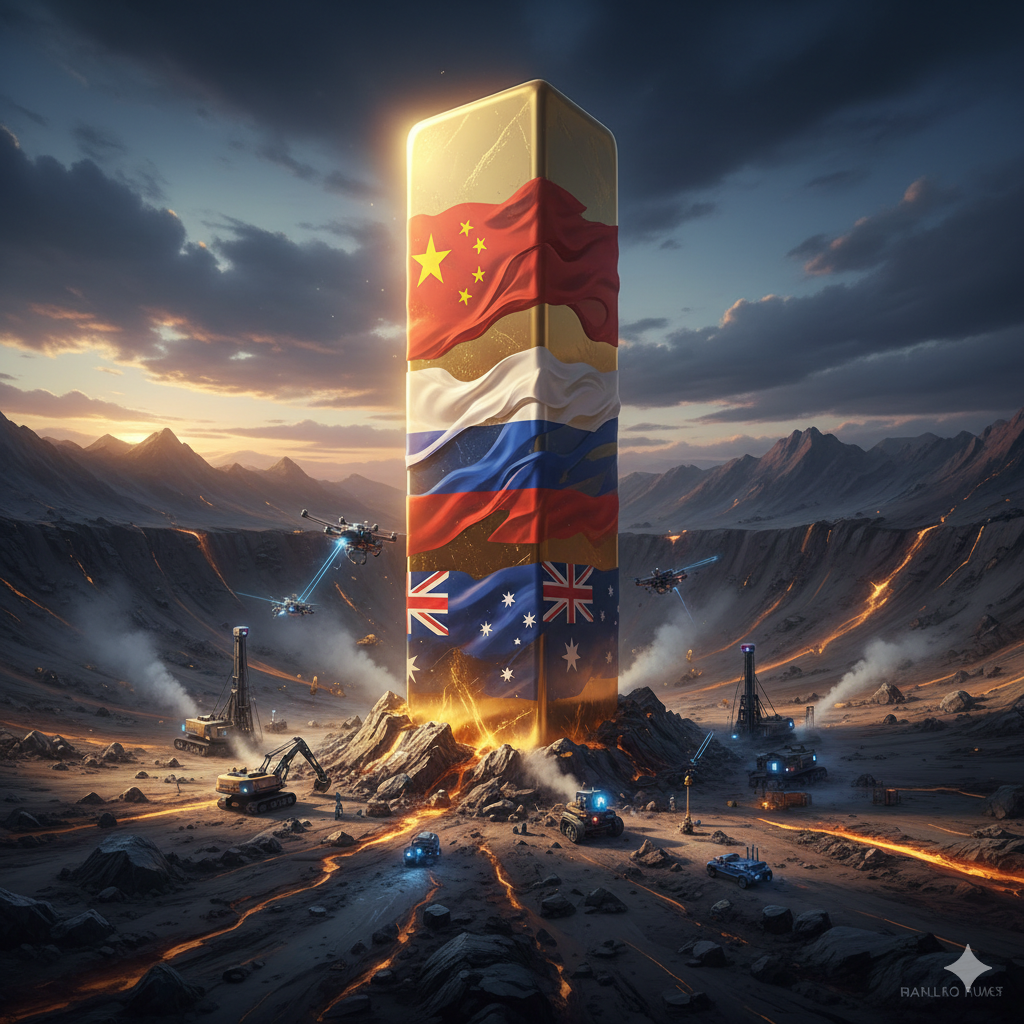 أكبر 10 دول منتجة للذهب في العالم (2025)