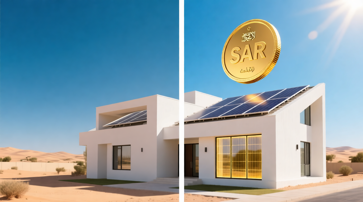 الطاقة الشمسية المنزلية في السعودية بين الطلب والتكلفة